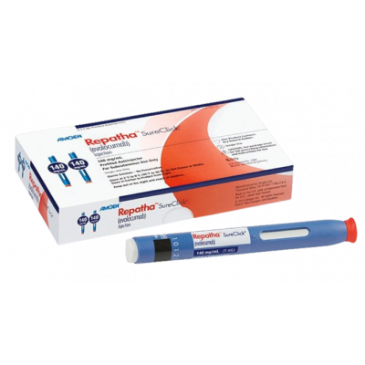 REPATHA 140 MG / ML ( EVOLOCUMAB ) 1 ML 2 PREFILLED AUTOINJECTORS